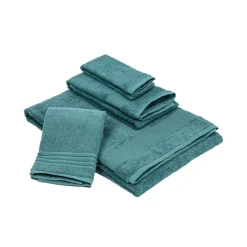 Toalha lençol de banho azul TIMELESS 100x150cm