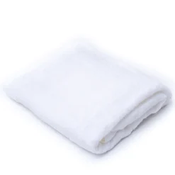 Toalha lençol de banho branco TIMELESS 100x150cm