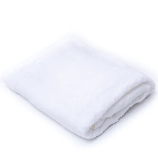 Toalha lençol de banho branco TIMELESS 100x150cm