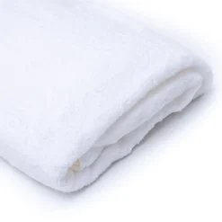 Toalha lençol de banho branco TIMELESS 100x150cm
