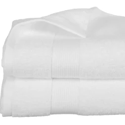 Toalha lençol de banho ESSENTIEL branca 100x150cm