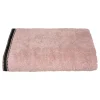 Toalha lençol de banho JOIA rosa claro 100x150cm