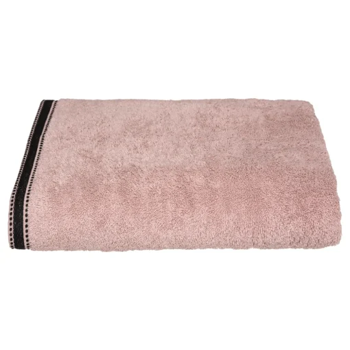 Toalha lençol de banho JOIA rosa claro 100x150cm