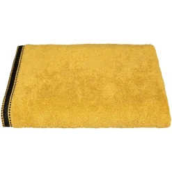 Toalha lençol de banho JOIA amarelo 100x150cm