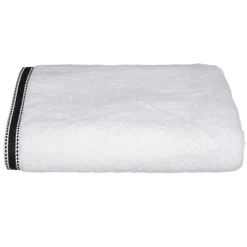Toalha lençol de banho JOIA branca 100x150cm