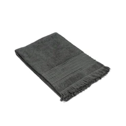 Toalha Lençol De Banho Mistery Cinza 100x150cm