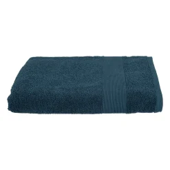 Toalha lençol de banho PRAIA azul escuro 100x150cm