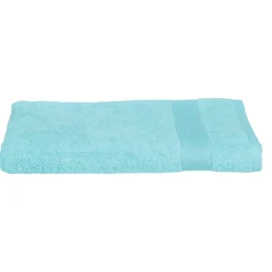 Toalha lençol de banho PRAIA azul claro 100x150cm