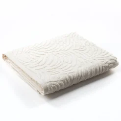 Toalha lençol de banho PURE bege algodão 100x150cm