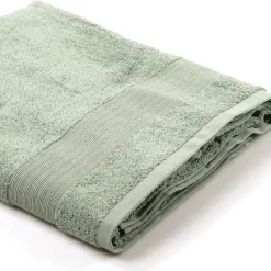 Toalha lençol de banho verde TIMELESS 100x150cm