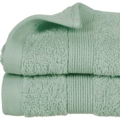 Toalha verde 30x50cm ESSENTIEL