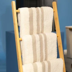 Toalheiro escada em bambu 150cm
