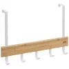 Toalheiro wc Bege em bambu