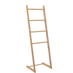 Toalheiro wc em bambu 124 cm