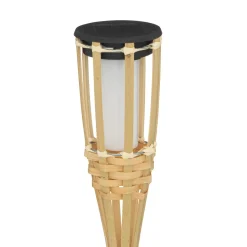 Tocha SOLAR em bambu 70cm