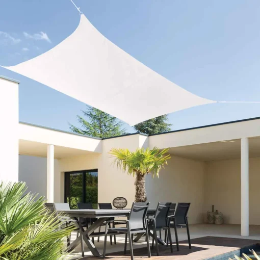 Toldo solar CURACAO branco 2x3m