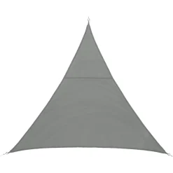 Toldo solar triangular SHAE cinza 4x4m
