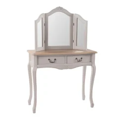 Toucador bela branco com espelho
