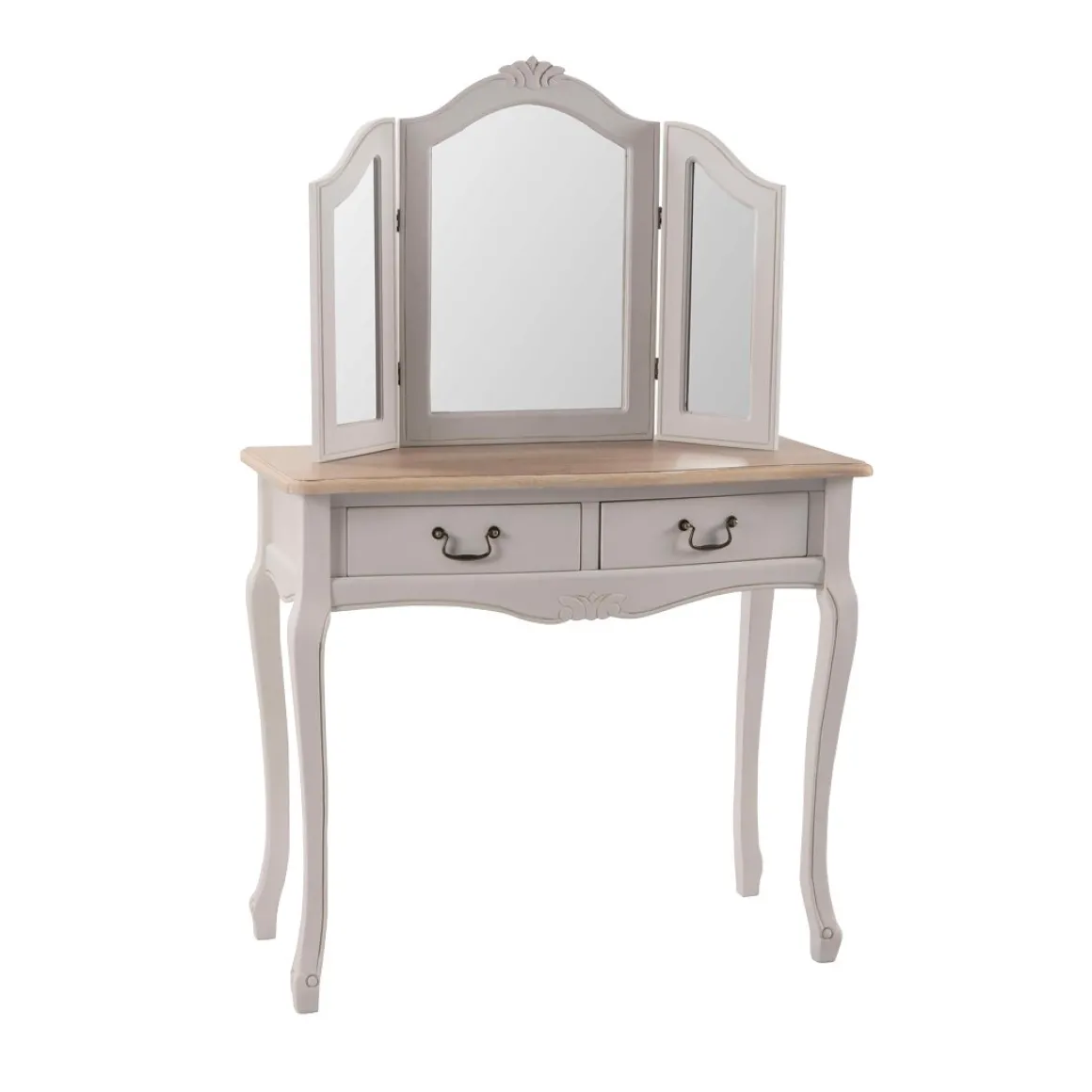 Toucador bela branco com espelho