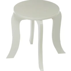 Toucador branco com tamborete