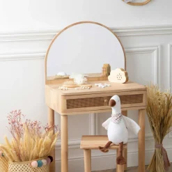 Toucador com banco CAMPAGNE natural