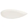 Travessa branca GOTA em porcelana 30x40cm