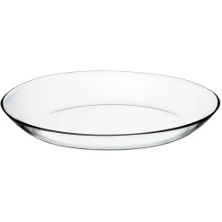 Travessa INVITATION oval em vidro 29cm
