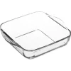 Travessa quadrada de vidro BORCAM 22cm