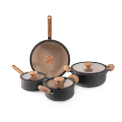 Trem de cozinha 4 peças FARM preto