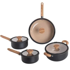 Trem de cozinha 4 peças FARM preto