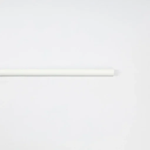 Tubo de ferro branco mate 1,50m