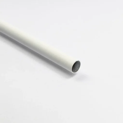 Tubo de ferro forjado branco mate 2,50m