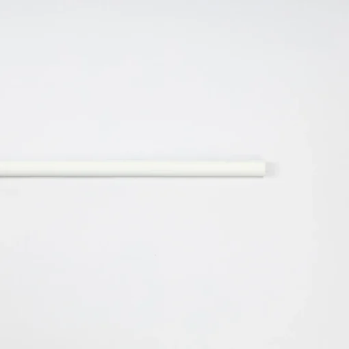 Tubo de ferro forjado branco mate 2,50m