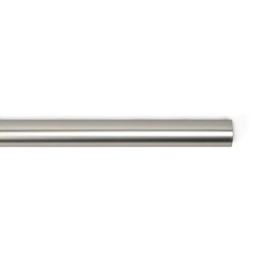 Tubo de ferro forjado prateado fosco 250cm