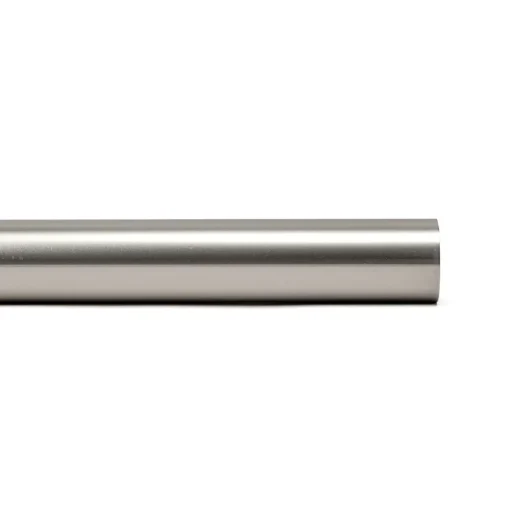Tubo de ferro forjado prateado fosco 200cm