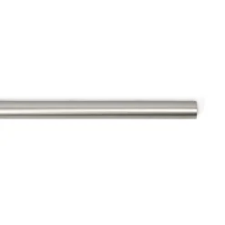 Tubo de ferro forjado prateado fosco 250cm