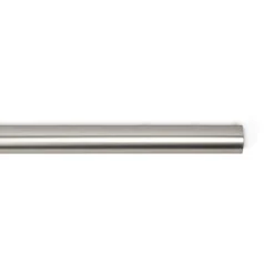 Tubo de ferro forjado prateado fosco 160cm