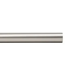 Tubo de ferro forjado prateado 200cm