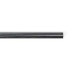 Tubo de ferro forjado preto e prateado 180cm