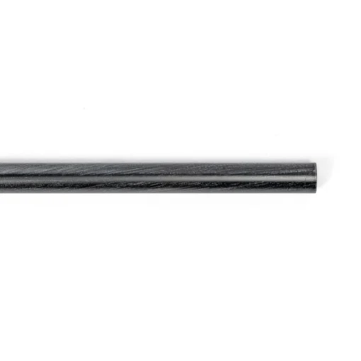 Tubo de ferro forjado preto e prateado 180cm