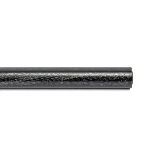 Tubo de ferro forjado preto e prateado 180cm