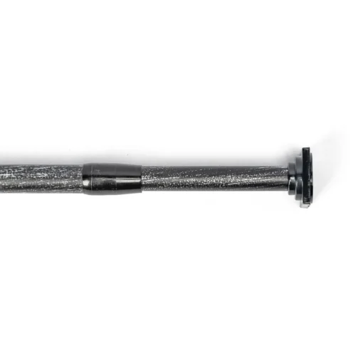 Varão entre paredes extensível preto e prateado 70-120cm