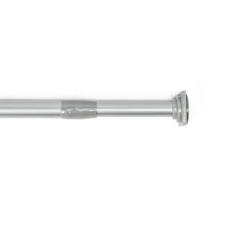 Varão entre paredes extensível prateado 70-120cm
