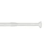 Varão entre paredes extensível branco e dourado 135-250cm