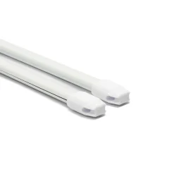 Varão extensível oval branco 30-40cm