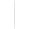 Varão wc branco em alumínio 110-200cm