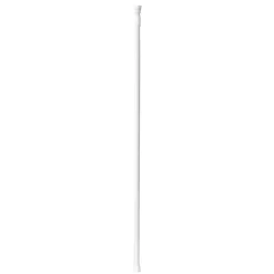 Varão wc branco em alumínio 110-200cm