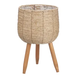 Vaseira em fibra natural 39cm
