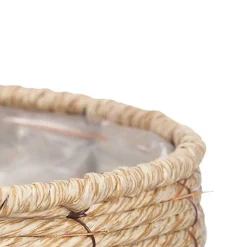 Vaseira em fibra natural 39cm