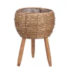 Vaseira Fibra Natural 37cm